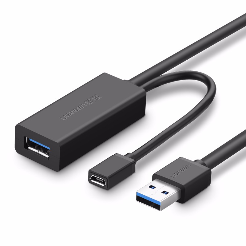 綠聯(lian)USB3.0延長(zhang)線(xiàn),帶信(xin)号放大(da)芯片