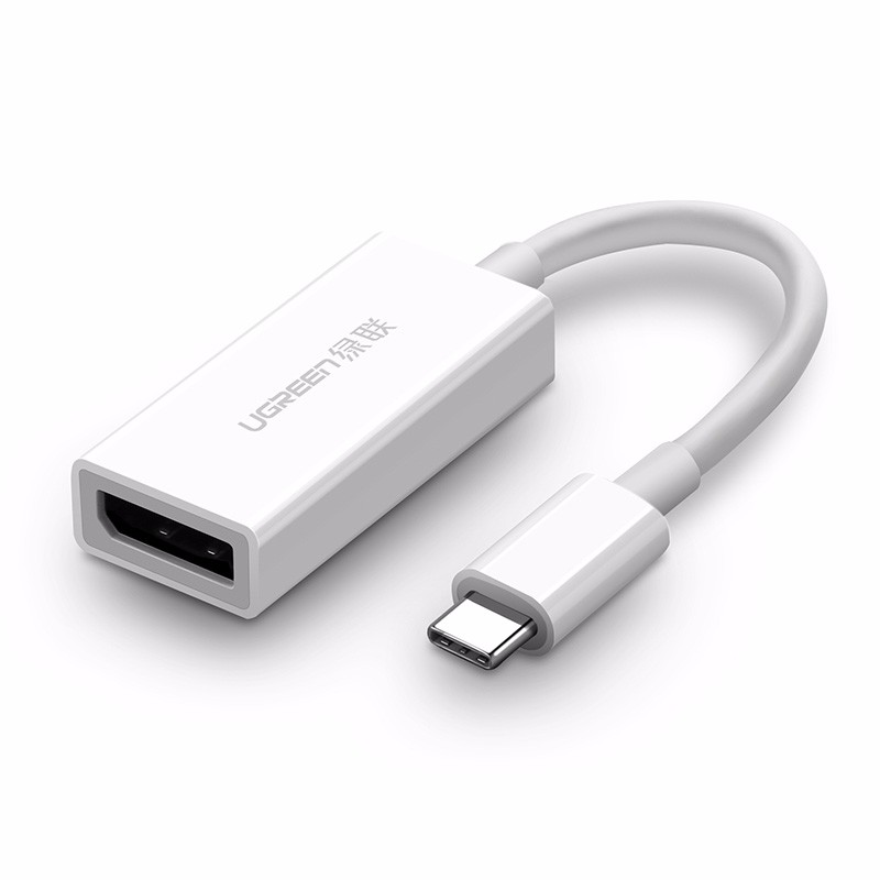 綠聯(lian)Type-C轉DP轉換器(qi)，Macbookpro高(gao)清(qing)usb-c轉接線(xiàn)頭