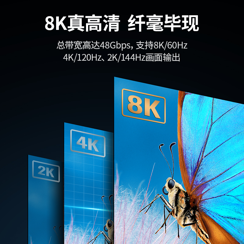 綠聯(lian)hdmi2.1高(gao)清(qing)線(xiàn)