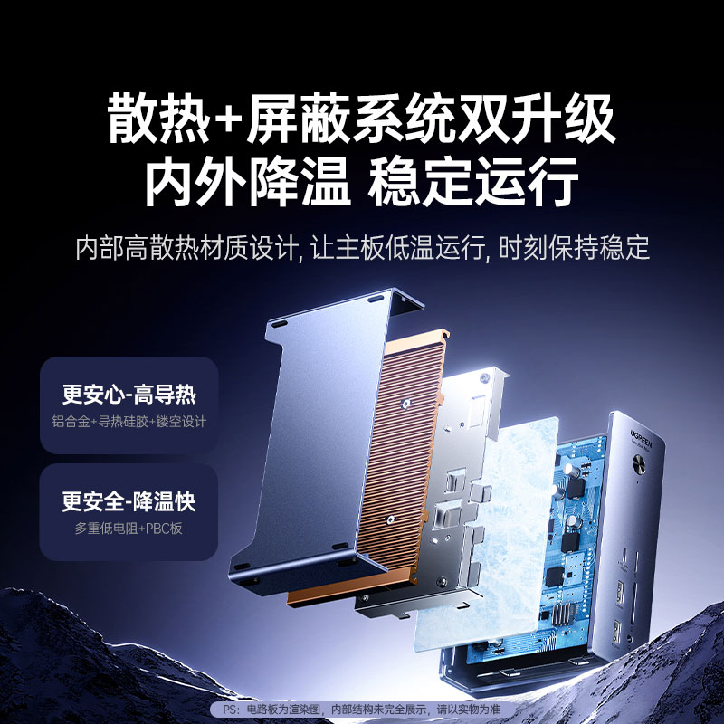 雷電(dian)5多(duo)功能(néng)擴展(zhan)塢