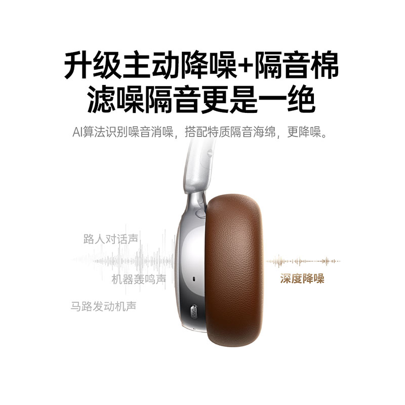 綠聯(lian)Retro3複古(gu)頭戴式(shi)主(zhu)動(dòng)降噪耳機(jī)