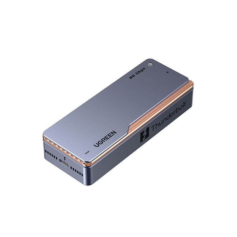 綠聯(lian)雷電(dian)5固态硬盤盒 80Gbps