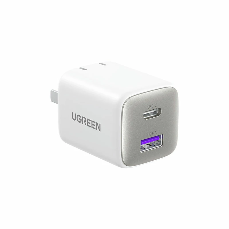 綠聯(lian)Nexode 閃充湃 35W雙口氮化镓充電(dian)器(qi)