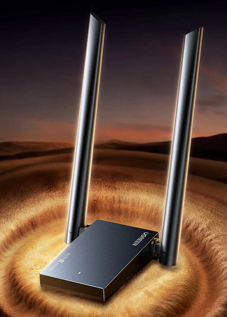 滿血WiFi6提速(su)106% - 理(li)論速(su)率高(gao)達3.5Gbps,電(dian)競辦(bàn)公(gōng)更流暢 綠聯(lian)CM787滿血WiFi6協議速(su)率對比圖(WiFi6 vs WiFi5)