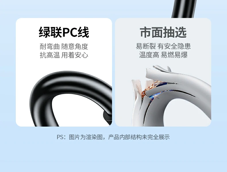 UGREEN綠聯(lian)-品(pin)質(zhi)新(xin)體(ti)驗(yàn),數(shu)碼選綠聯(lian) 綠聯(lian)CP641耐用(yong)性測(ce)試展(zhan)示,線(xiàn)材(cai)經(jing)久耐彎折