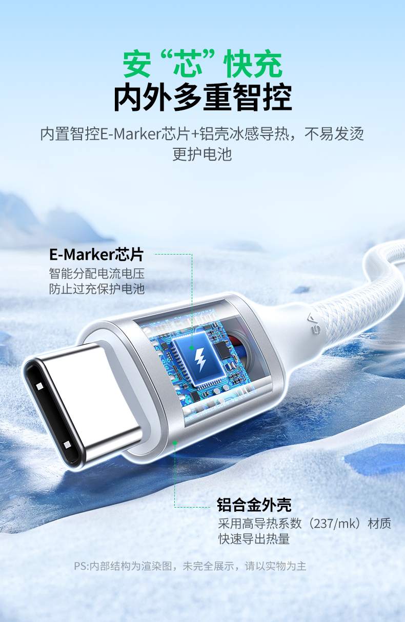 綠聯(lian)L702支持480Mbps高(gao)速(su)數(shu)據傳(chuan)輸(shu)