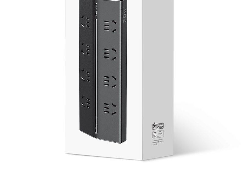 綠聯(lian)T820 梯形排(pai)插 高(gao)效桌面充電(dian)解決方(fang)案