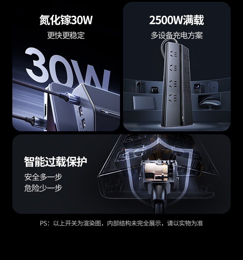 綠聯(lian)T830 750℃阻燃PC外殼(ke) 安(an)全耐用(yong) 綠聯(lian)T830 750℃阻燃PC外殼(ke) 安(an)全耐用(yong)