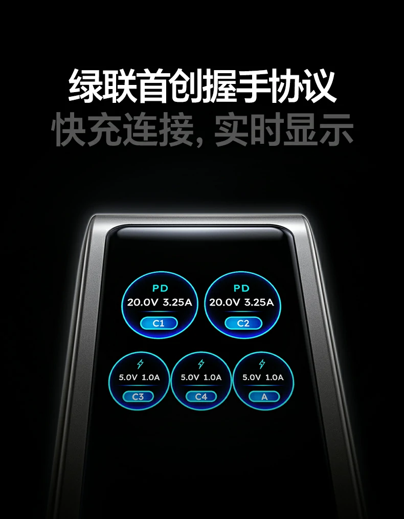 綠聯(lian)X774兼容PD PPS UFCS QC協議